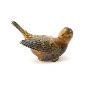 Vintage Otagiri Bird Figurine Pottery 4"